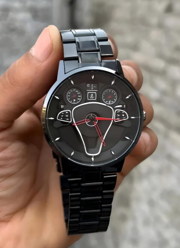 AviqonVault™ SpeedDial Racer – Black Steel Edition - Image 3