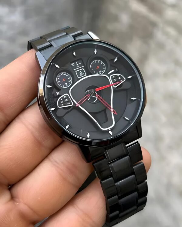 AviqonVault™ SpeedDial Racer – Black Steel Edition