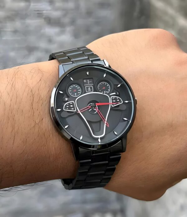 AviqonVault™ SpeedDial Racer – Black Steel Edition - Image 2