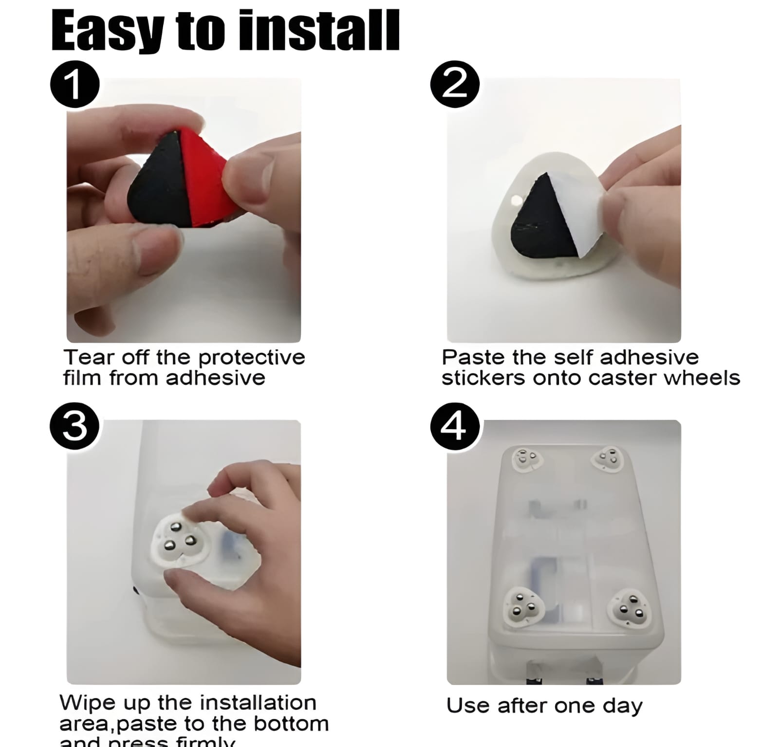 Mini Swivel Casters Wheels - Image 3